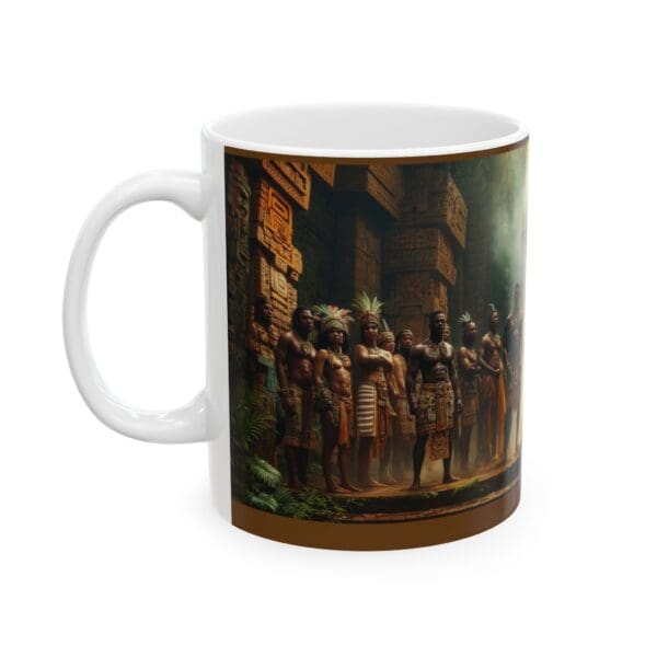 Ancient Civilization Ceramic Mug - Stunning 11oz & 15oz Art Design Crown is Yours. Own It. - Image 3