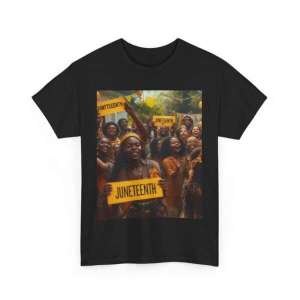Juneteenth Celebration Tee, Unisex T-Shirt for Cultural Awareness, Freedom Fest Shirt, Heritage Day Apparel, Black History Celebration Wear - Image 7