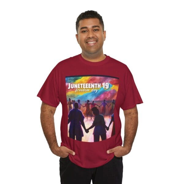 Juneteenth Celebration Tee, Unisex Heavy Cotton Shirt, Freedom Day Apparel, African American History T-Shirt, Comfortable Graphic Tee - Image 116