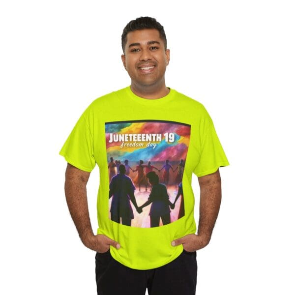 Juneteenth Celebration Tee, Unisex Heavy Cotton Shirt, Freedom Day Apparel, African American History T-Shirt, Comfortable Graphic Tee - Image 66