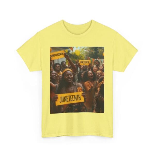 Juneteenth Celebration Tee, Unisex T-Shirt for Cultural Awareness, Freedom Fest Shirt, Heritage Day Apparel, Black History Celebration Wear - Image 23