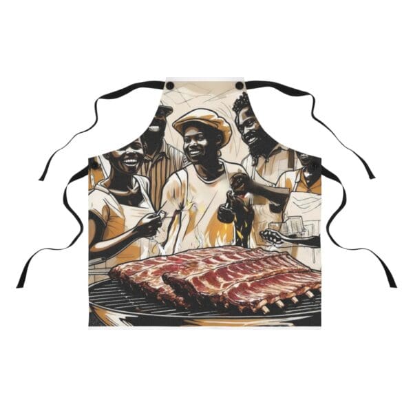 BBQ Celebration Apron - Fun Cooking Gear for Grill Masters - Perfect for Parties & Family Gatherings