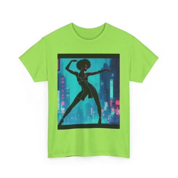 Empowerment Unisex Heavy Cotton Tee - Bold Urban Vibes "Black Joy in Motion. Strength in Every Step." - Image 38