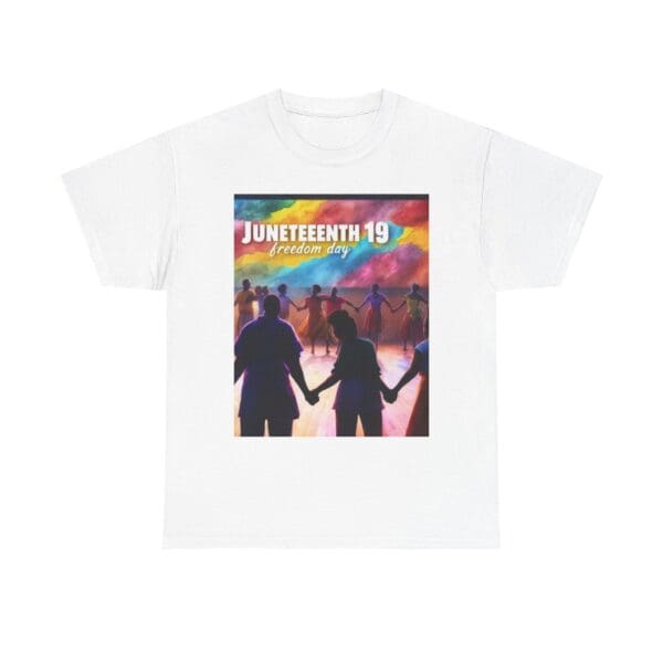 Juneteenth Celebration Tee, Unisex Heavy Cotton Shirt, Freedom Day Apparel, African American History T-Shirt, Comfortable Graphic Tee