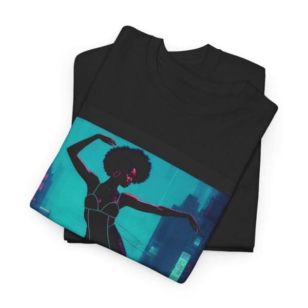 Empowerment Unisex Heavy Cotton Tee - Bold Urban Vibes "Black Joy in Motion. Strength in Every Step." - Image 13