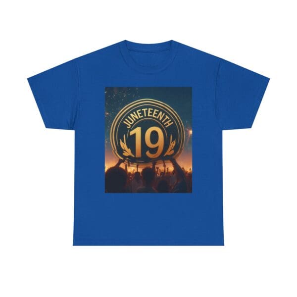 Juneteenth Celebration Unisex Heavy Cotton Tee June 19, 1865—The Truth Unfolds 💚 - Image 88