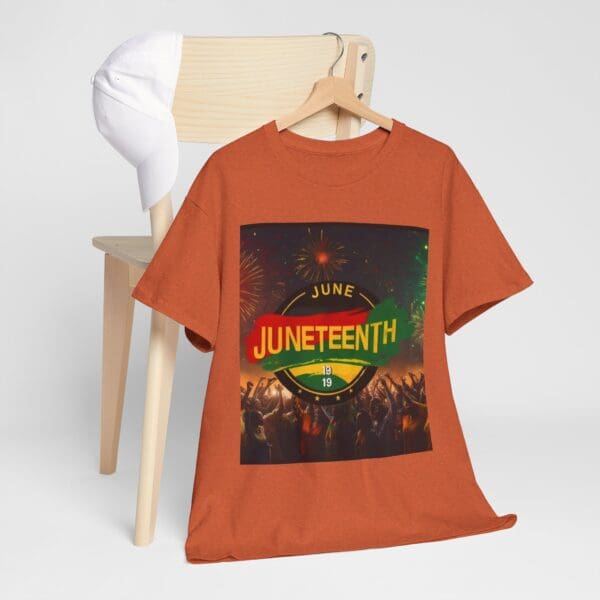 Juneteenth Celebration Unisex Heavy Cotton Tee Juneteenth: The Spirit of Liberation - Image 18