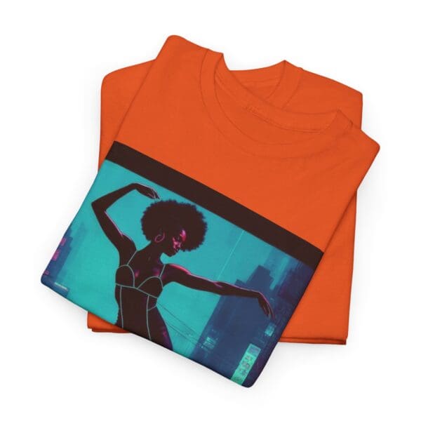 Empowerment Unisex Heavy Cotton Tee - Bold Urban Vibes "Black Joy in Motion. Strength in Every Step." - Image 30