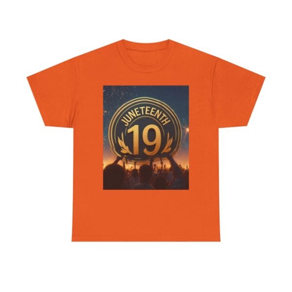 Juneteenth Celebration Unisex Heavy Cotton Tee June 19, 1865—The Truth Unfolds 💚 - Image 55