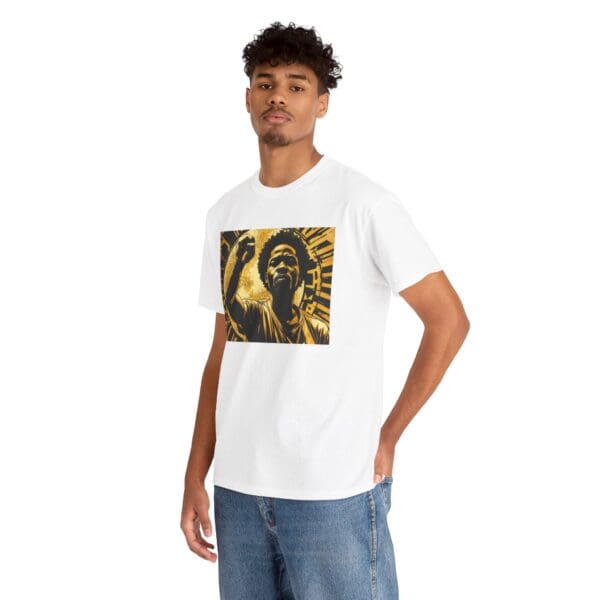 Empowerment Graphic Unisex Heavy Cotton Tee 🔸 Tagline: "Strength That Rises. Legacy That Endures." - Image 7
