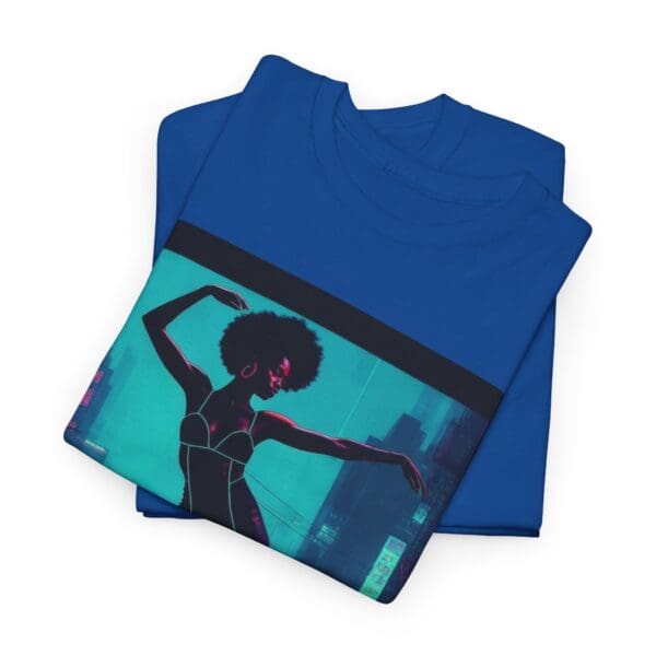 Empowerment Unisex Heavy Cotton Tee - Bold Urban Vibes "Black Joy in Motion. Strength in Every Step." - Image 59