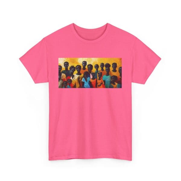 Cultural Unity Unisex Heavy Cotton Tee - Art Inspired Graphic Shirt "Bright Sun. Bold Spirit. Timeless Legacy." - Image 100