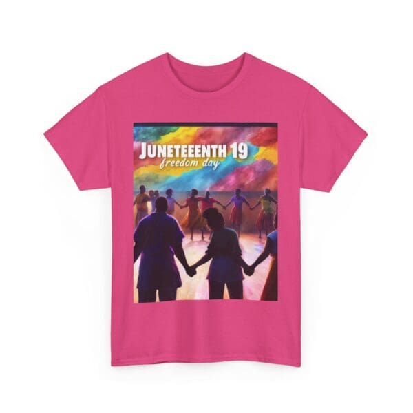 Juneteenth Celebration Tee, Unisex Heavy Cotton Shirt, Freedom Day Apparel, African American History T-Shirt, Comfortable Graphic Tee - Image 90