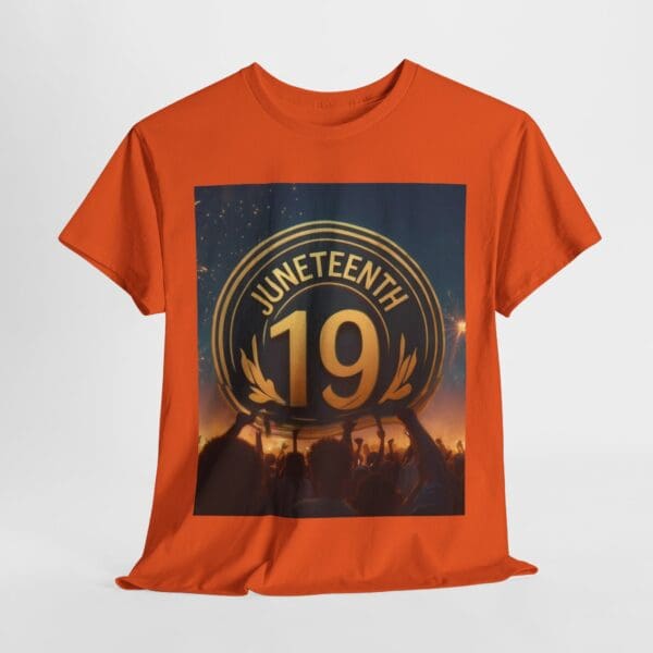 Juneteenth Celebration Unisex Heavy Cotton Tee June 19, 1865—The Truth Unfolds 💚 - Image 60