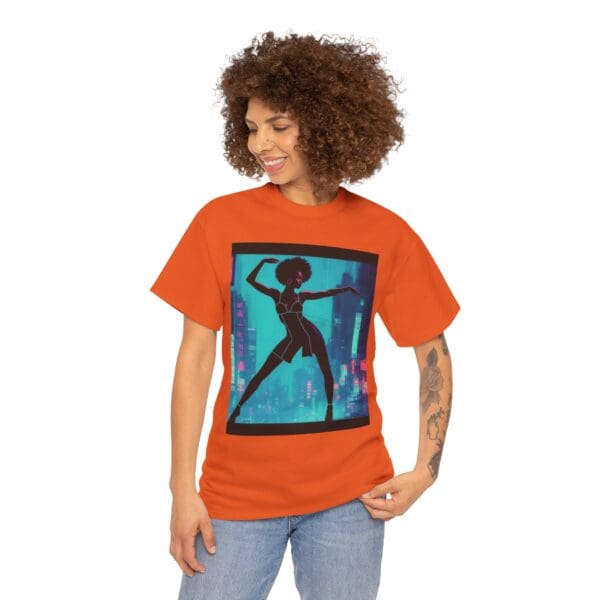 Empowerment Unisex Heavy Cotton Tee - Bold Urban Vibes "Black Joy in Motion. Strength in Every Step." - Image 32