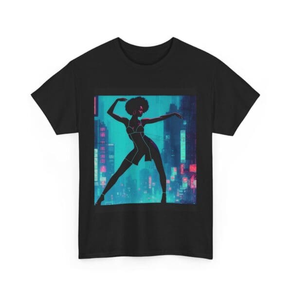 Empowerment Unisex Heavy Cotton Tee - Bold Urban Vibes "Black Joy in Motion. Strength in Every Step." - Image 11