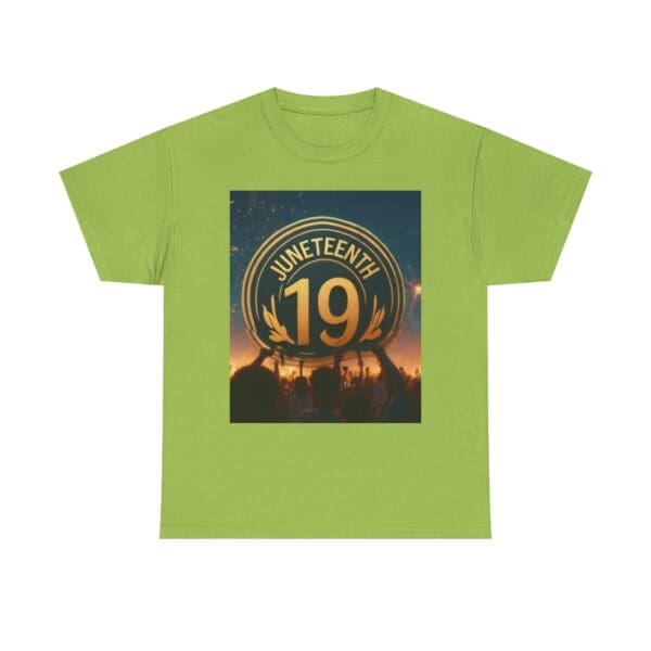 Juneteenth Celebration Unisex Heavy Cotton Tee - Image 67