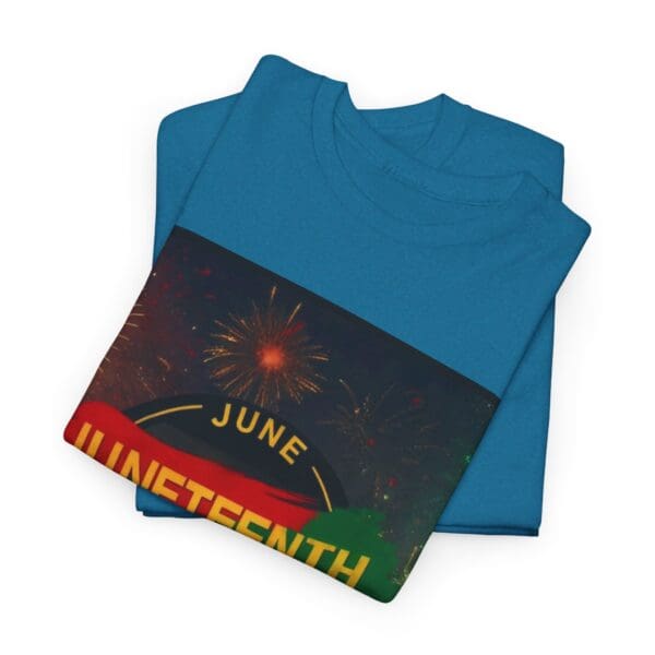 Juneteenth Celebration Unisex Heavy Cotton Tee Juneteenth: The Spirit of Liberation - Image 99
