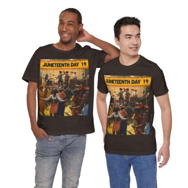 Juneteenth Celebration Tee, Unisex Short Sleeve T-Shirt for Freedom Day, Black History Month, Gift for Activists, Summer Wear, Vintage Style - Image 86