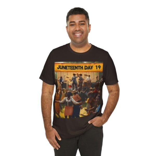 Juneteenth Celebration Tee, Unisex Short Sleeve T-Shirt for Freedom Day, Black History Month, Gift for Activists, Summer Wear, Vintage Style - Image 84