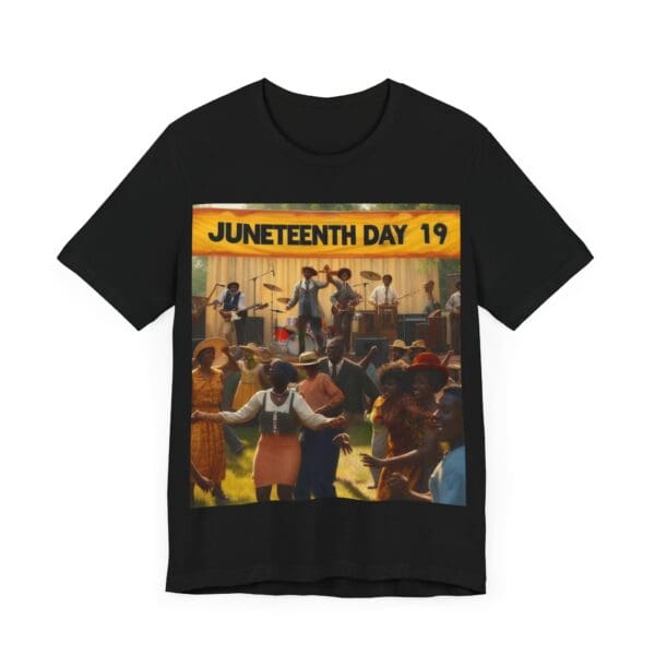 Juneteenth Celebration Tee, Unisex Short Sleeve T-Shirt for Freedom Day, Black History Month, Gift for Activists, Summer Wear, Vintage Style - Image 27