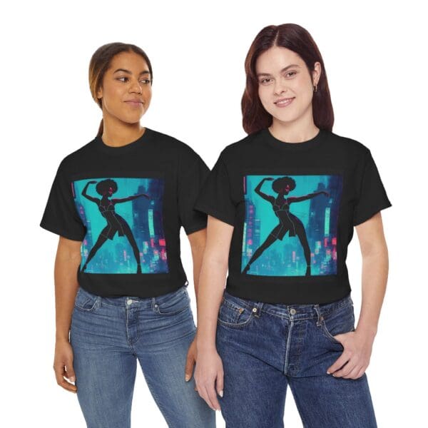 Empowerment Unisex Heavy Cotton Tee - Bold Urban Vibes "Black Joy in Motion. Strength in Every Step." - Image 16