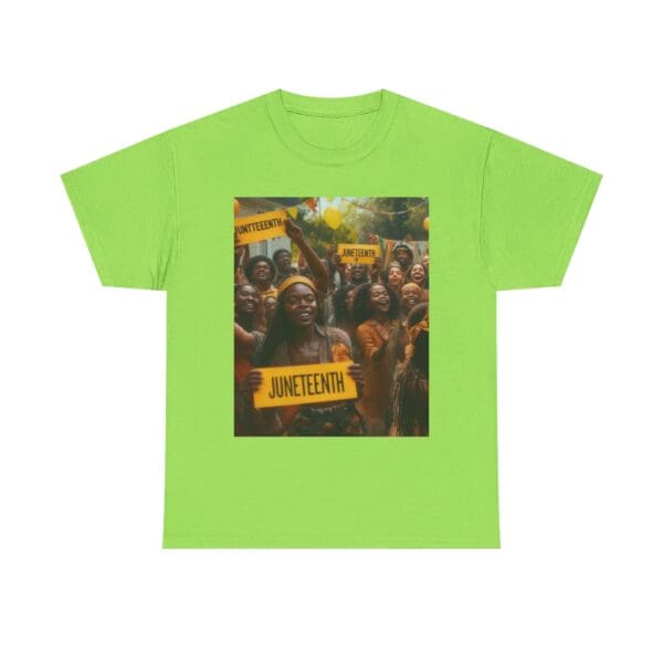 Juneteenth Celebration Tee, Unisex T-Shirt for Cultural Awareness, Freedom Fest Shirt, Heritage Day Apparel, Black History Celebration Wear - Image 25