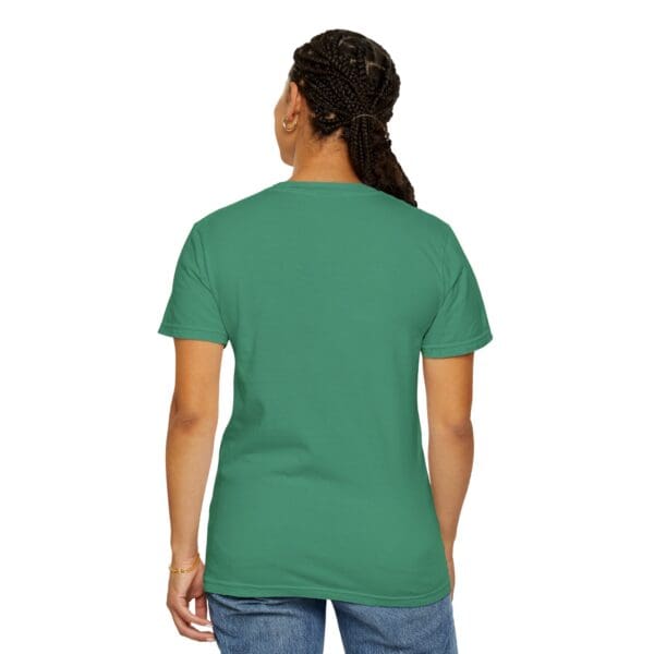 Empowerment Garment-Dyed Unisex T-Shirt - Bold Fist Design Defiant in the Storm, Rising in Strength - Image 83