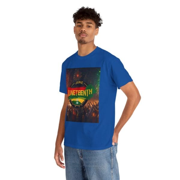 Juneteenth Celebration Unisex Heavy Cotton Tee Juneteenth: The Spirit of Liberation - Image 113