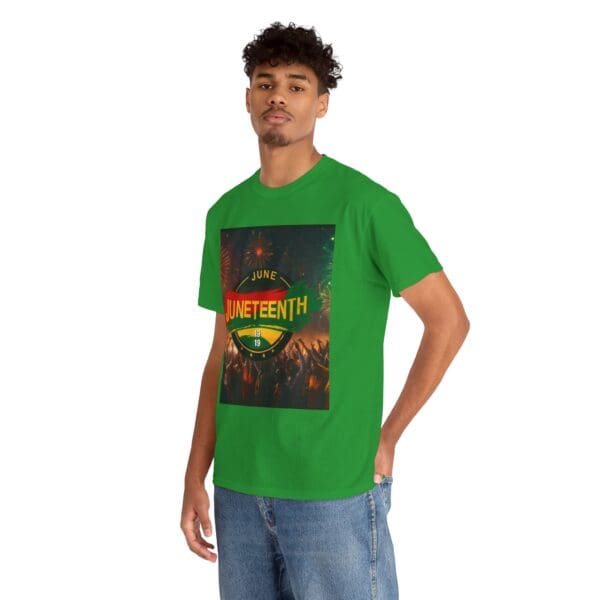 Juneteenth Celebration Unisex Heavy Cotton Tee Juneteenth: The Spirit of Liberation - Image 89