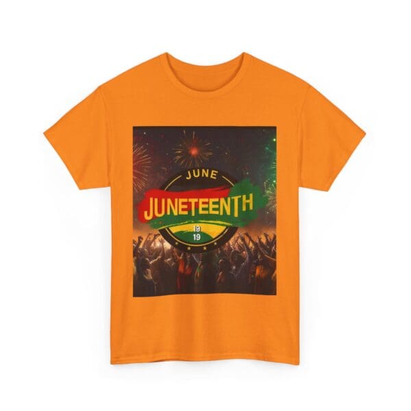 Juneteenth Celebration Unisex Heavy Cotton Tee Juneteenth: The Spirit of Liberation - Image 63