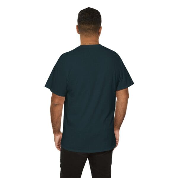 Inspirational Construction Worker Tee - Unisex Heavy Cotton Shirt Raising Walls, Uplifting Communities."  "Built by Us, Built for Us." - Image 94