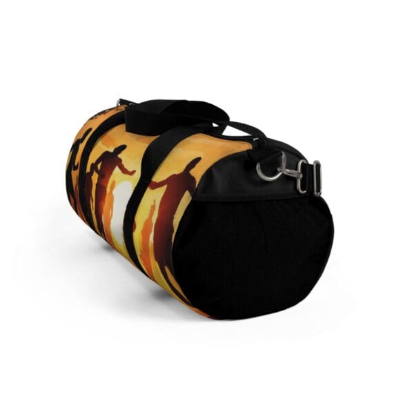 Sunset Silhouette Sport Duffel Bag - Perfect for Gym & Travel ⚡ “Speed, Strength, Style—All in One Bag.” - Image 8