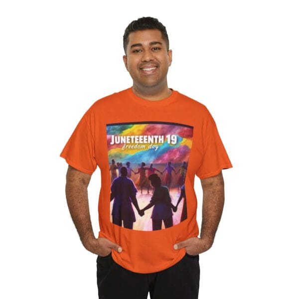 Juneteenth Celebration Tee, Unisex Heavy Cotton Shirt, Freedom Day Apparel, African American History T-Shirt, Comfortable Graphic Tee - Image 50