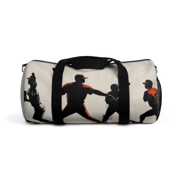 Sporty Baseball Duffel Bag for Athletes - Perfect for Gym, Travel, and Events  Gear up. Step up. Play big. Built for the hustle