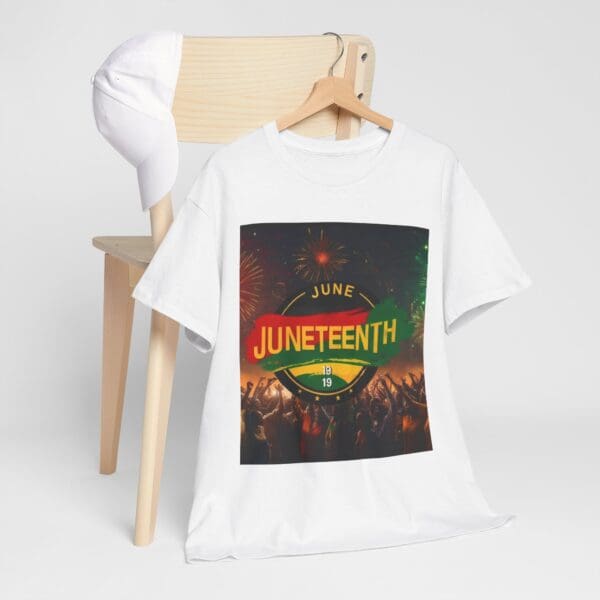 Juneteenth Celebration Unisex Heavy Cotton Tee Juneteenth: The Spirit of Liberation - Image 7