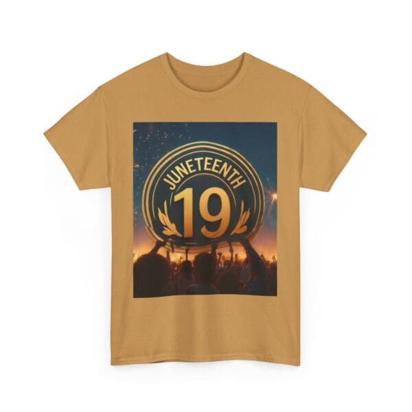 Juneteenth Celebration Unisex Heavy Cotton Tee - Image 45