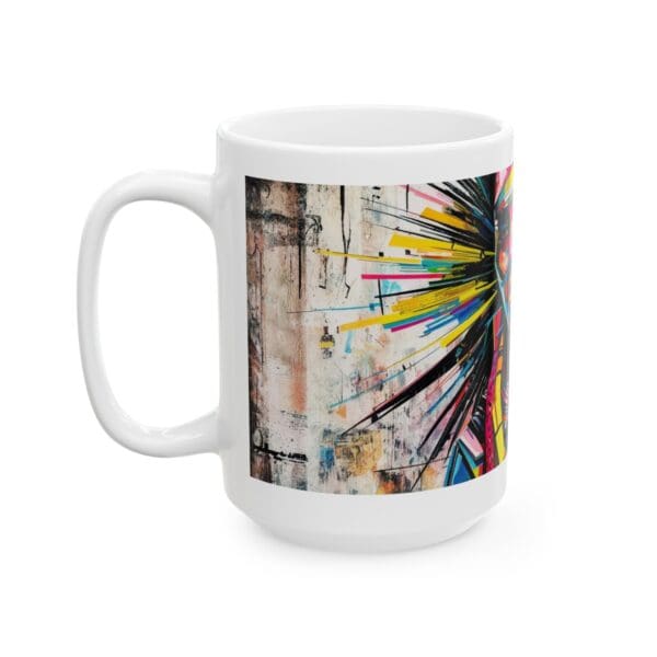 Colorful Artistic Ceramic Mug - 11oz & 15oz - Perfect for Coffee Lovers and Art Enthusiasts Heritage in Color - Image 13