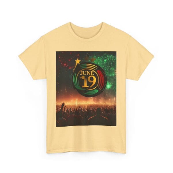 Juneteenth Celebration Tee, Unisex Heavy Cotton T-Shirt, Independence Day Shirt, Festival Apparel, Outdoor Event Wear, Historical [...]June 19, 1865—The Truth Unfolds - Image 7