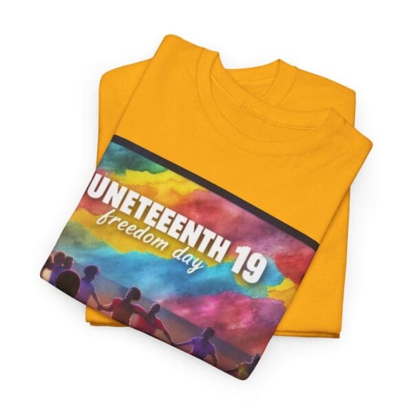 Juneteenth Celebration Tee, Unisex Heavy Cotton Shirt, Freedom Day Apparel, African American History T-Shirt, Comfortable Graphic Tee - Image 41