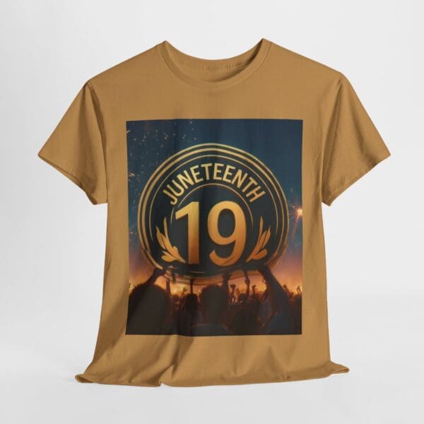 Juneteenth Celebration Unisex Heavy Cotton Tee June 19, 1865—The Truth Unfolds 💚 - Image 48