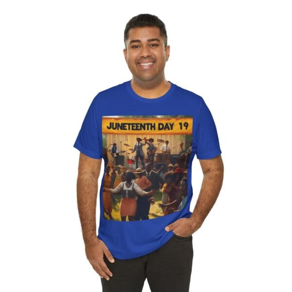 Juneteenth Celebration Tee, Unisex Short Sleeve T-Shirt for Freedom Day, Black History Month, Gift for Activists, Summer Wear, Vintage Style - Image 53
