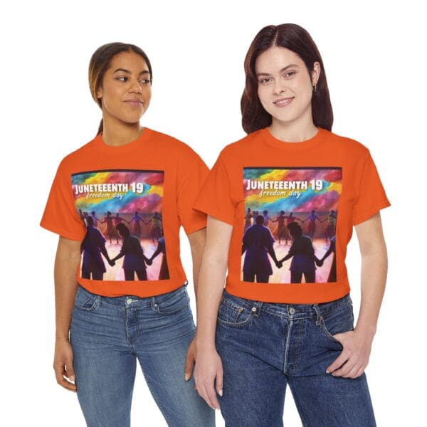 Juneteenth Celebration Tee, Unisex Heavy Cotton Shirt, Freedom Day Apparel, African American History T-Shirt, Comfortable Graphic Tee - Image 51