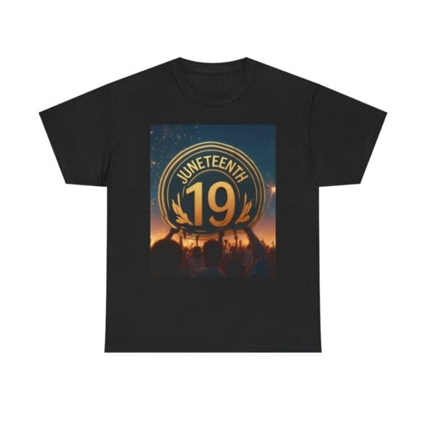 Juneteenth Celebration Unisex Heavy Cotton Tee June 19, 1865—The Truth Unfolds 💚 - Image 10