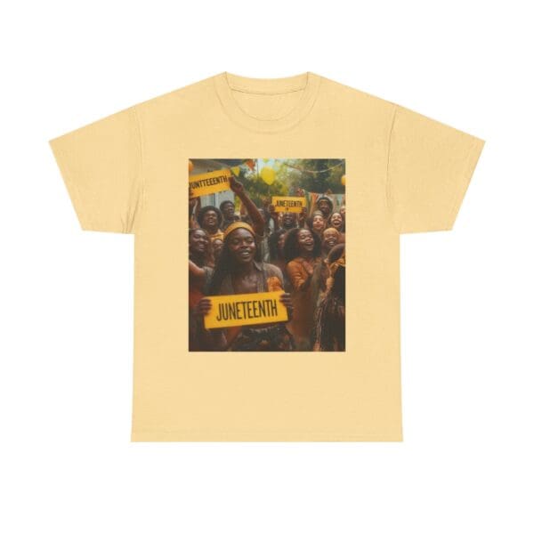 Juneteenth Celebration Tee, Unisex T-Shirt for Cultural Awareness, Freedom Fest Shirt, Heritage Day Apparel, Black History Celebration Wear - Image 9