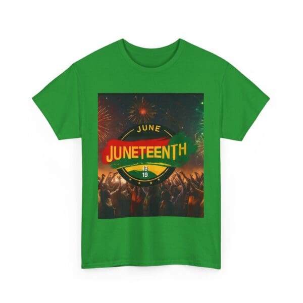 Juneteenth Celebration Unisex Heavy Cotton Tee Juneteenth: The Spirit of Liberation - Image 85