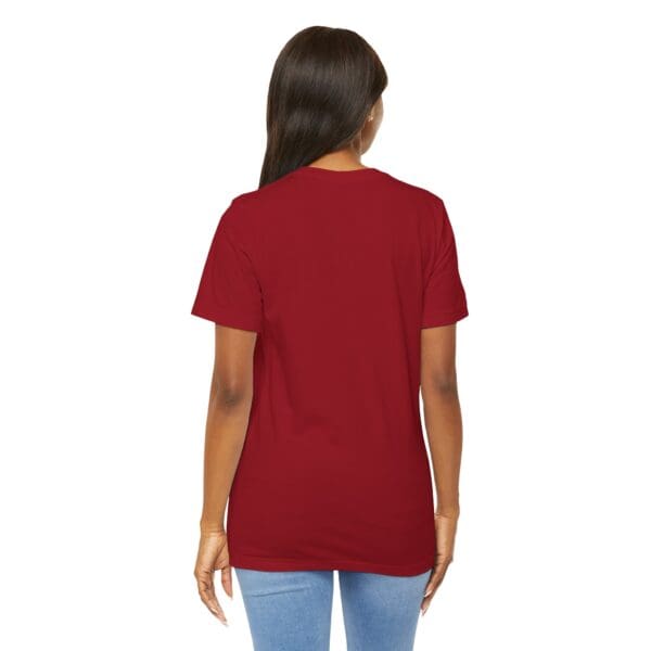 Artistic Unisex Jersey Tee - Colorful Silhouette Design - Image 135