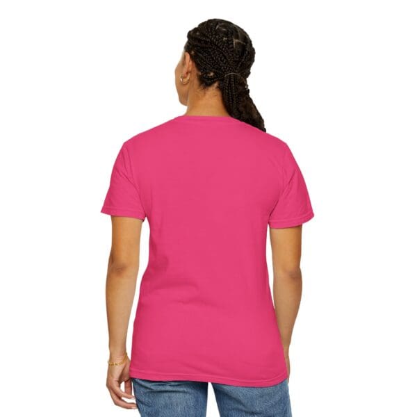 Empowerment Garment-Dyed Unisex T-Shirt - Bold Fist Design Defiant in the Storm, Rising in Strength - Image 148