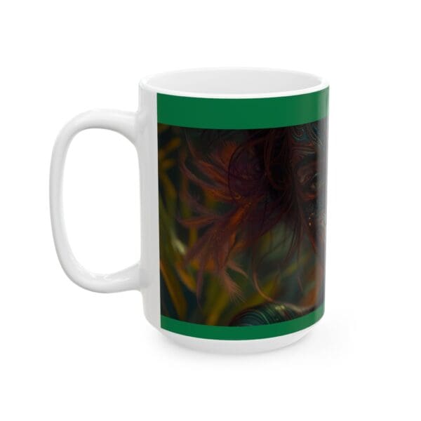 Artistic Vibes Ceramic Mug - Unique Design for Coffee Lovers A Canvas of Strength, A Mug of Legacy. - Image 12