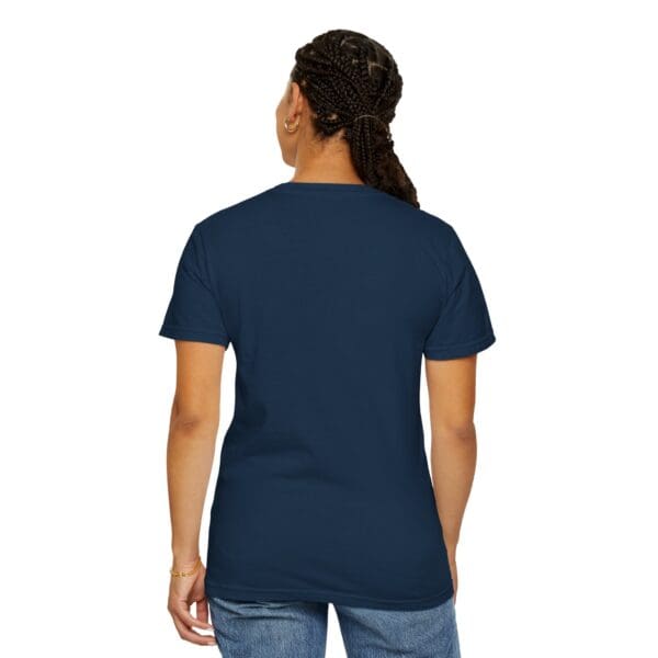 Empowerment Garment-Dyed Unisex T-Shirt - Bold Fist Design Defiant in the Storm, Rising in Strength - Image 105